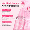 Numbuzin No.2 Rose PDRN Collagen Plumping Serum 30ml سيروم كولاجين نامبوزين رقم 2 روز بي دي آر إن لنفخ البشرة - Princess Cosmetics Qatar