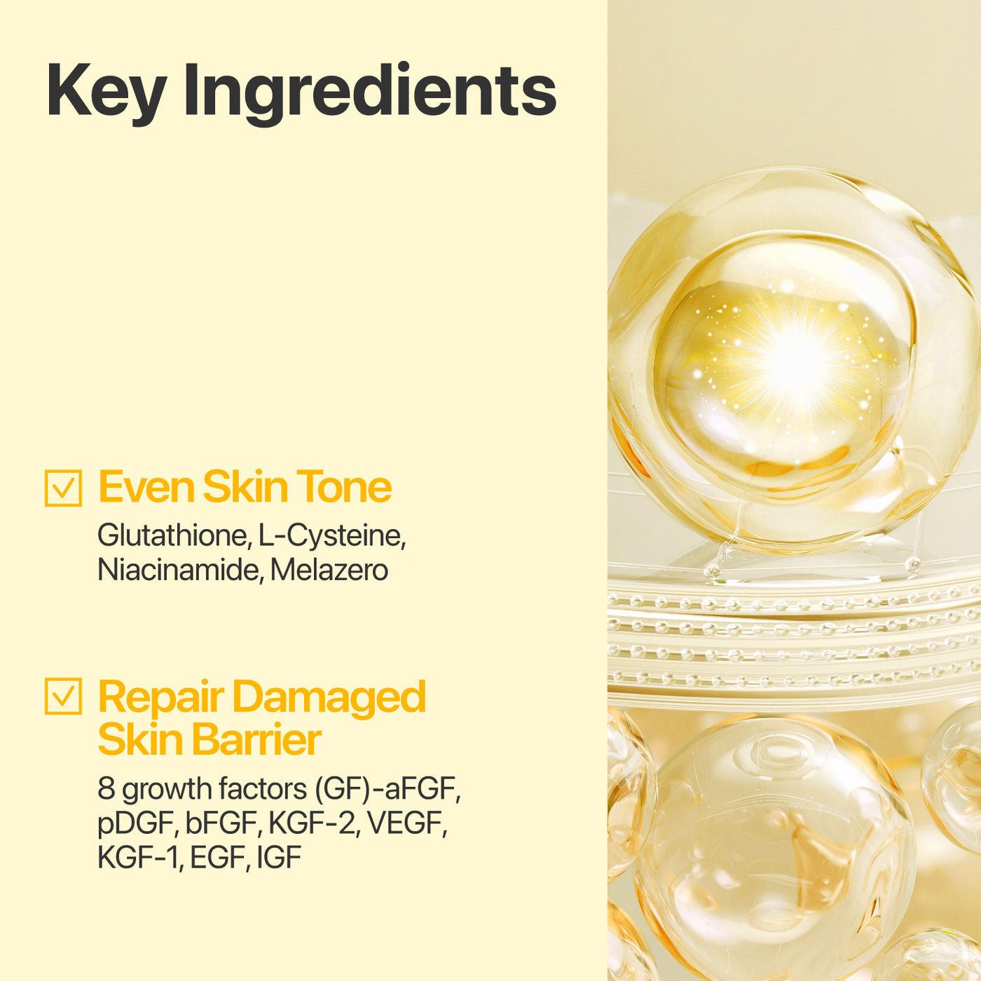 Numbuzin No.5+ Vitamin Glutathione Dark Spot Laser 50ml نومبوزين رقم 5+ فيتامين الجلوتاثيون ليزر البقع الداكنة - Princess Cosmetics Qatar