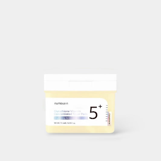 Numbuzin No.5 Vitamin - Niacinamide Concentrated Pad (70 Pads) ضمادة نومبوزين رقم 5 المركزة بفيتامين النياسيناميد - Princess Cosmetics Qatar