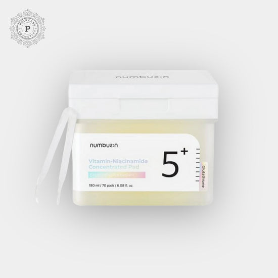 Numbuzin No.5 Vitamin - Niacinamide Concentrated Pad (70 Pads). نومبوزين رقم 5 ضمادة مركزة بفيتامين نياسيناميد (70 ضمادة) - Princess Cosmetics Qatar