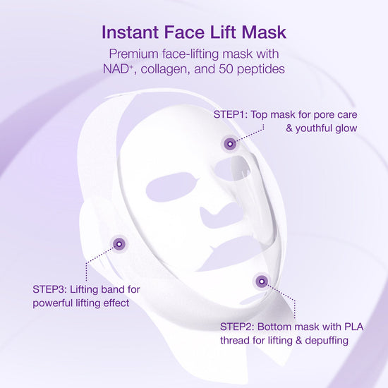 Numbuzin No.9 NAD Bio Lifting Full Cover Facial Mask (1 Sheet) نومبوزين No.9 NAD الرفع الحيوي قناع الوجه بغطاء كامل - Princess Cosmetics Qatar