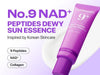 Numbuzin No.9 NAD+ Peptides Dewy Sun Essence 50ml خلاصة ندى الشمس من نمبوزين رقم 9، ببتيدات NAD+ - Princess Cosmetics Qatar