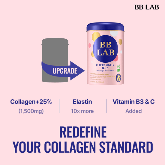 Nutrione BB Lab The Collagen Powder S Plus (30 Sticks) نيوتريوون بي بي لاب مسحوق الكولاجين إس بلس - Princess Cosmetics Qatar