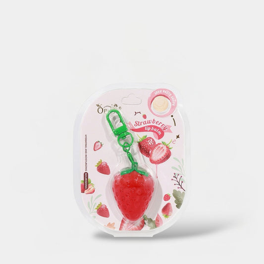 Obuse Strawberry Magic Lip Balm مرطب شفاه أوبوس السحري بنكهة الفراولة - Princess Cosmetics Qatar