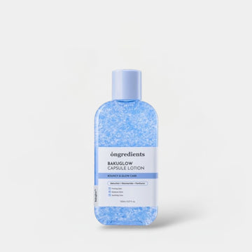 ongredients Bakuglow Capsule Lotion 150ml مكونات لوشن كبسولات باكوجلو - Princess Cosmetics Qatar