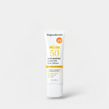 ongredients Skin Barrier Moisture Sun Cream 50ml مكونات كريم واقي من الشمس ومرطب لحاجز البشرة - Princess Cosmetics Qatar