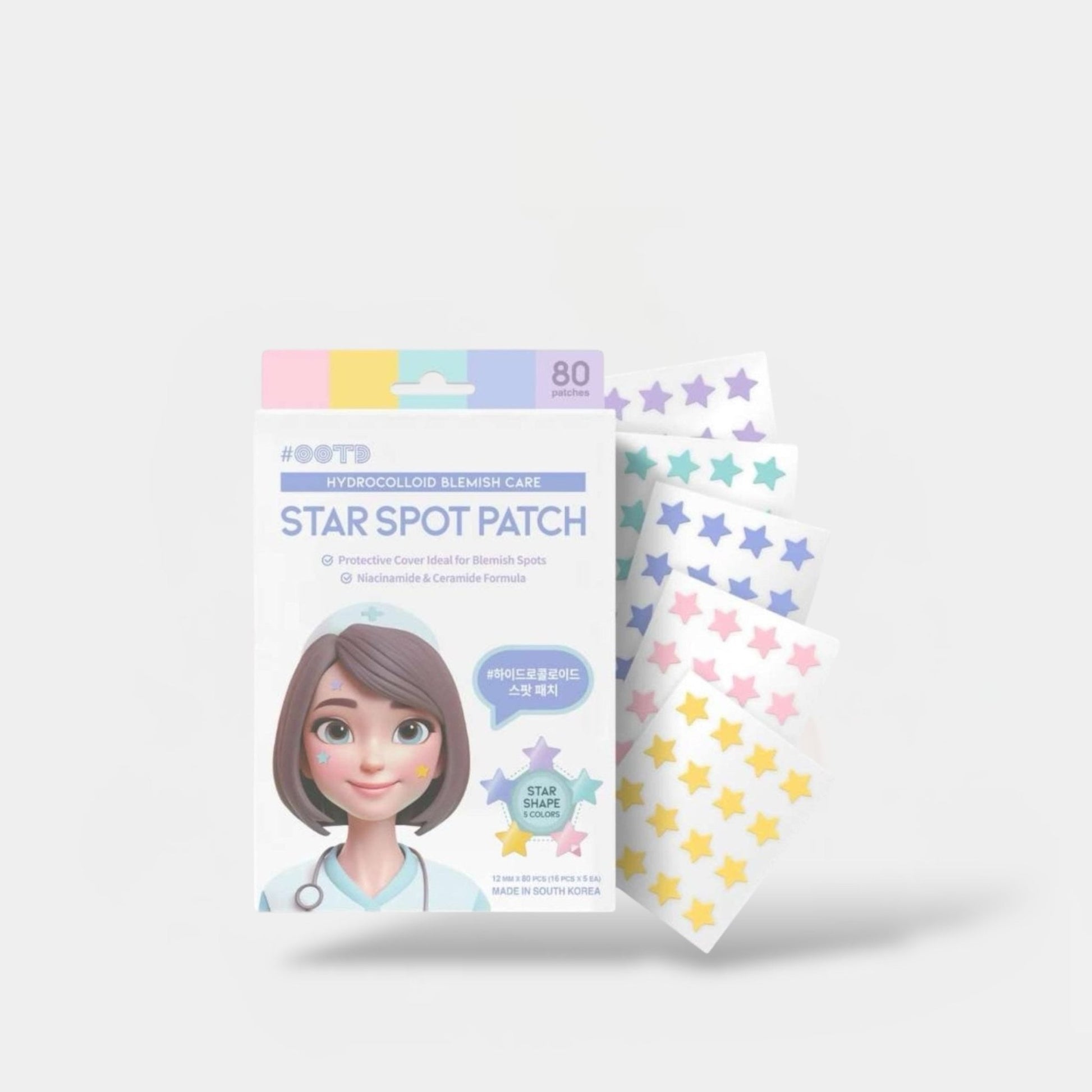OOTD Star Spot Patch (80 Patches) رقعة نجمة OOTD - Princess Cosmetics Qatar