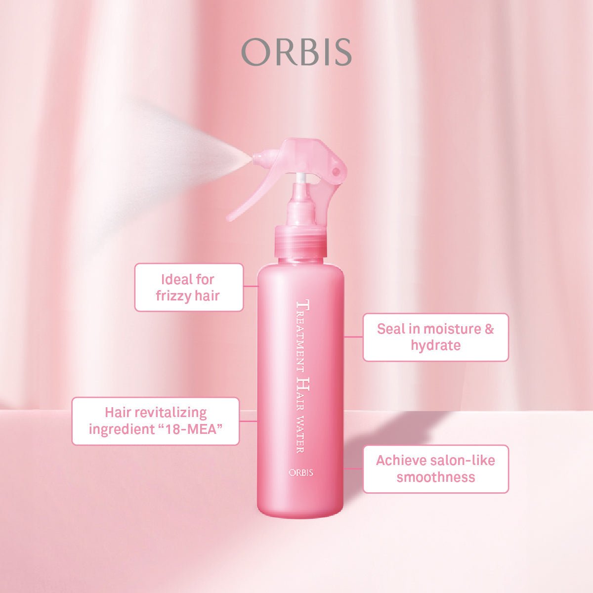 Orbis Treatment Hair Water 180ml ماء أوربيس لعلاج الشعر - Princess Cosmetics Qatar