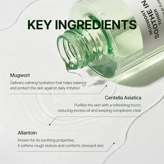 Orien Mugwort Soothe In Toner 160ml تونر أورين موغورت المهدئ - Princess Cosmetics Qatar