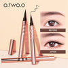 O.TWO.O Gold Silk Smooth Liquid Eyeliner 0.5g - Black محدد عيون سائل ذهبي ناعم كالحرير من O.TWO.O - أسود - Princess Cosmetics Qatar