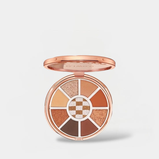 O.TWO.O Love Mark Eyeshadow Palette - Sunset Dunes لوحة ظلال العيون لوف مارك من أو.تو.أو - غروب الشمس - Princess Cosmetics Qatar