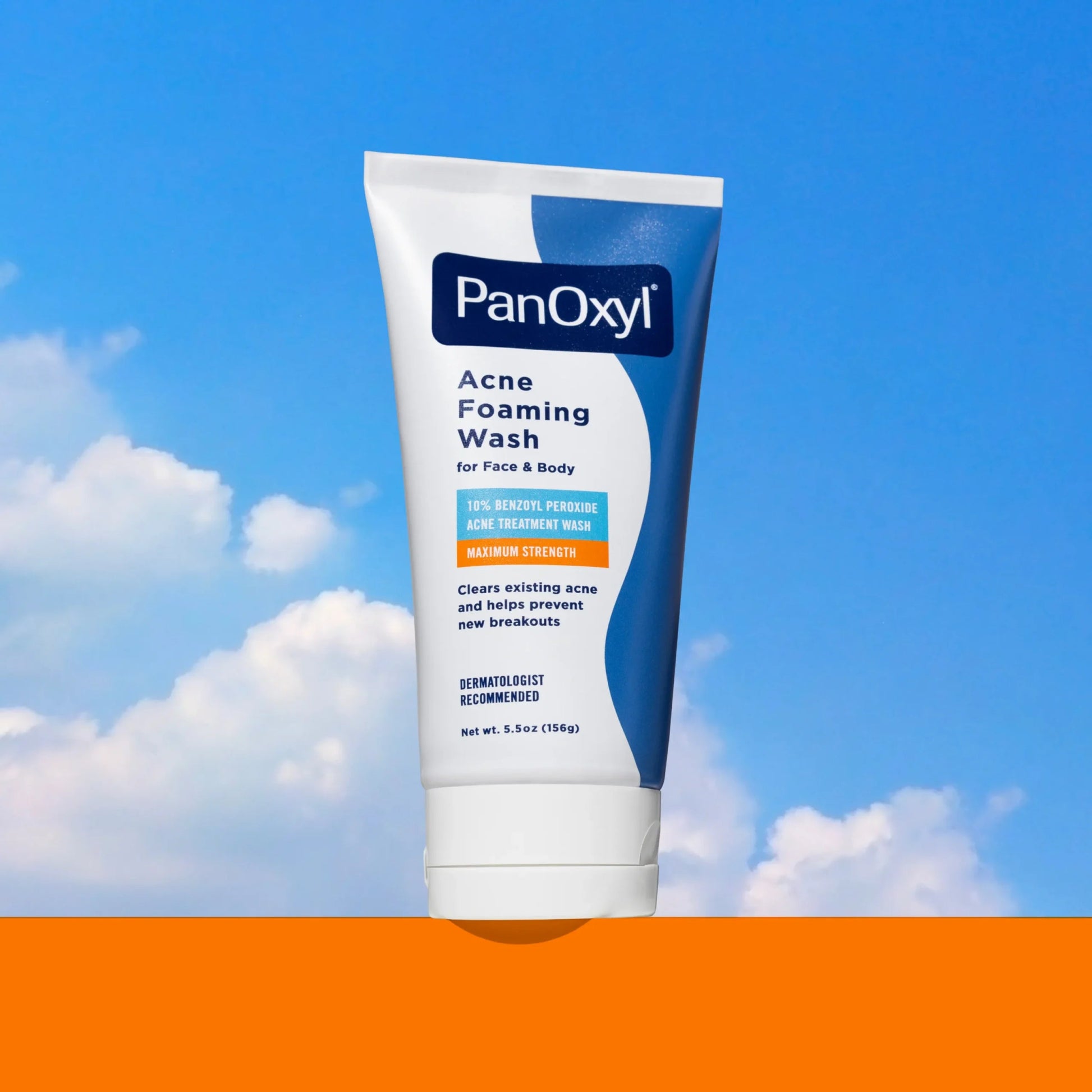 PanOxyl Acne Foaming Wash Benzoyl Peroxide 10% Maximum Strength 156g. PanOxyl حب الشباب رغوة غسول البنزويل بيروكسايد 10 ٪ أقصى قوة - Princess Cosmetics Qatar