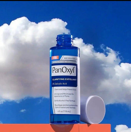 PanOxyl Clarifying Exfoliant 2% Salicylic Acid 118ml. PanOxyl مقشر منقي 2٪ حمض الساليسيليك - Princess Cosmetics Qatar