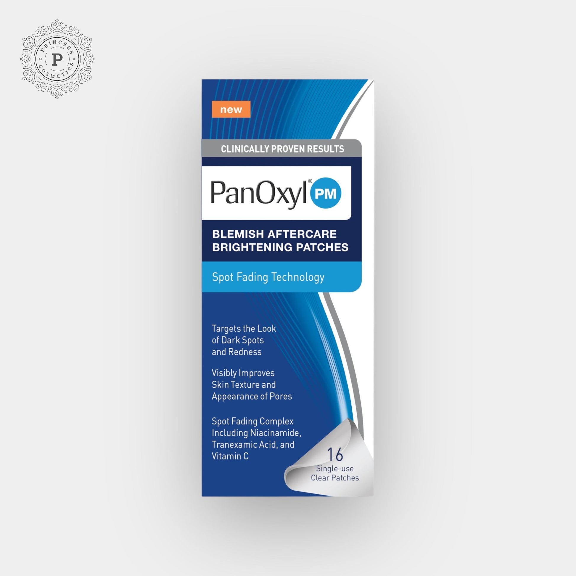 Panoxyl PM Blemish Aftercare Brightening Patches (16 Patches). بانوكسيل PM بقع تفتيح الرعاية اللاحقة للعيوب (16 لصقة) - Princess Cosmetics Qatar