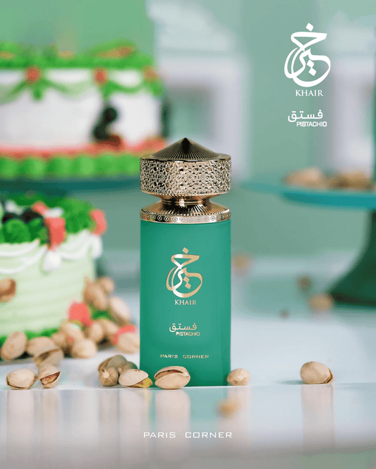 Paris Corner Khair Pistachio 100ml باريس كورنر خير فستق - Princess Cosmetics Qatar