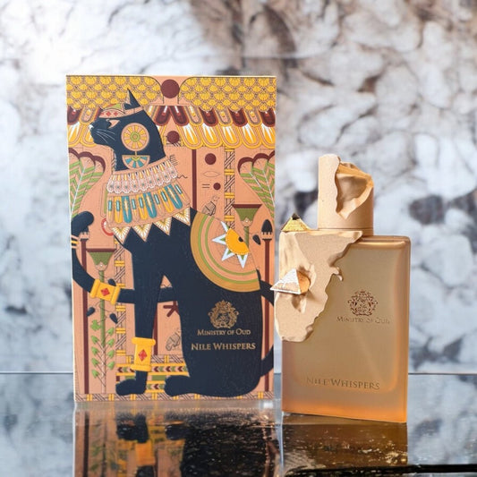 Paris Corner Ministry of Oud Nile Whispers 100ml ركن باريس وزارة العود همسات النيل - Princess Cosmetics Qatar