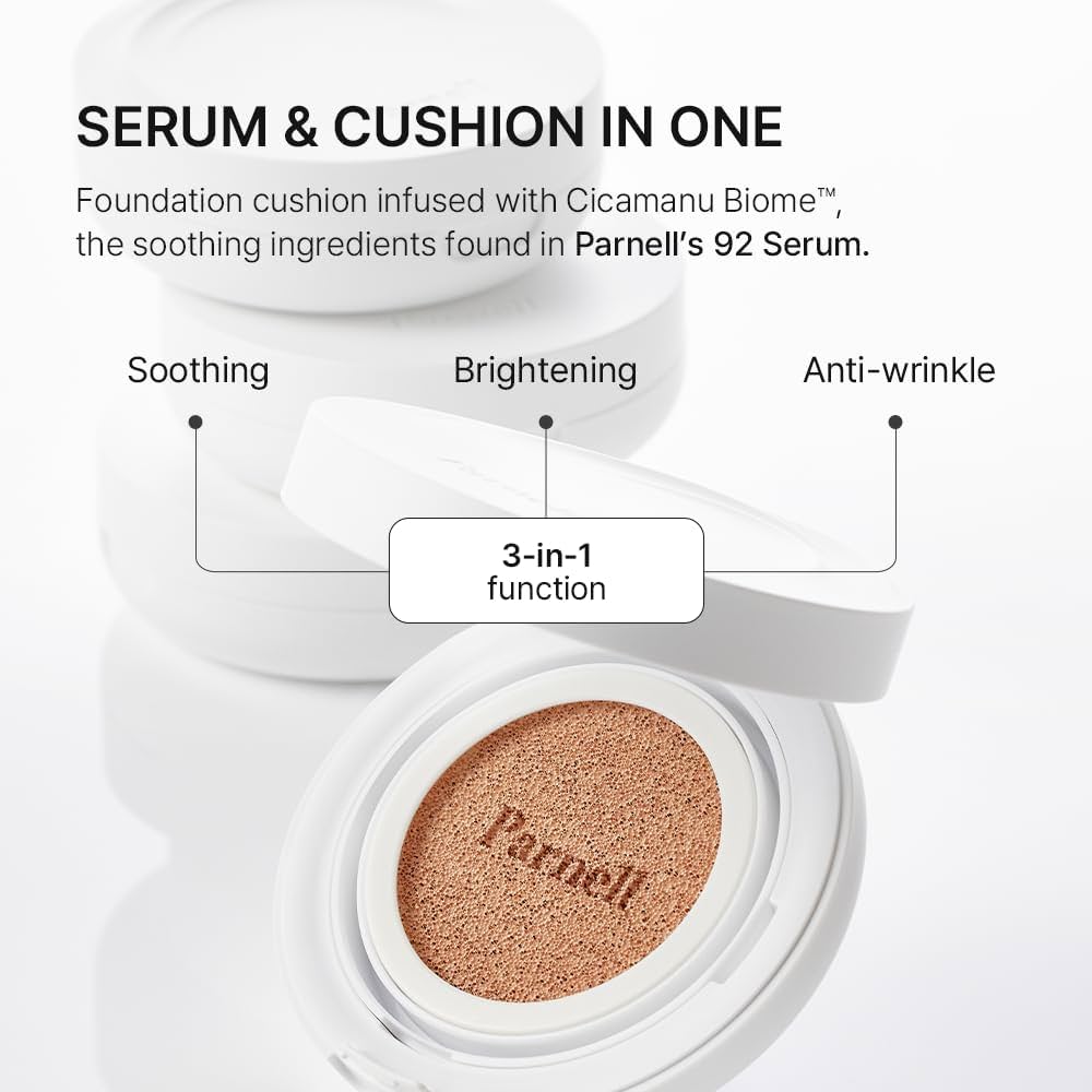 Parnell Cicamanu Serum Cushion 15g وسادة مصل بارنيل سيكامانو - Princess Cosmetics Qatar