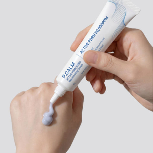 P.CALM Active PDRN 50000 Rejuvenating Cream 20g بي كالم كريم أكتيف PDRN 50000 المجدد للبشرة - Princess Cosmetics Qatar