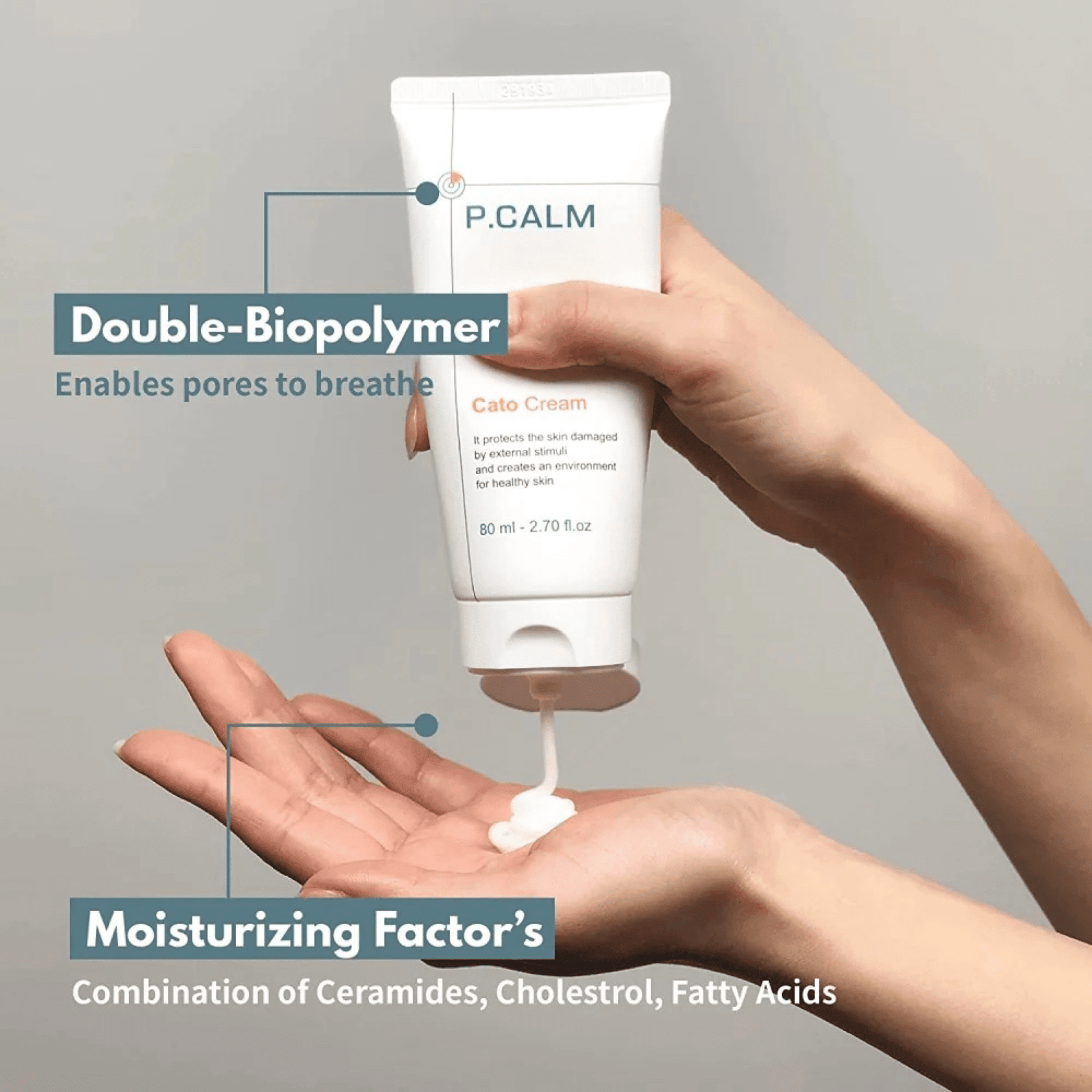 P.CALM Cato Cream 80ml كريم كاتو بي كالم - Princess Cosmetics Qatar