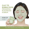 P.CALM Holy Basil Bubble Deep Mask 90g قناع بي.كالم العميق برغوة الريحان المقدس - Princess Cosmetics Qatar