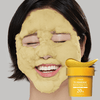 P.CALM Turmeric Bubble Deep Mask 90g قناع الفقاعات العميق بالكركم من بي.كالم - Princess Cosmetics Qatar