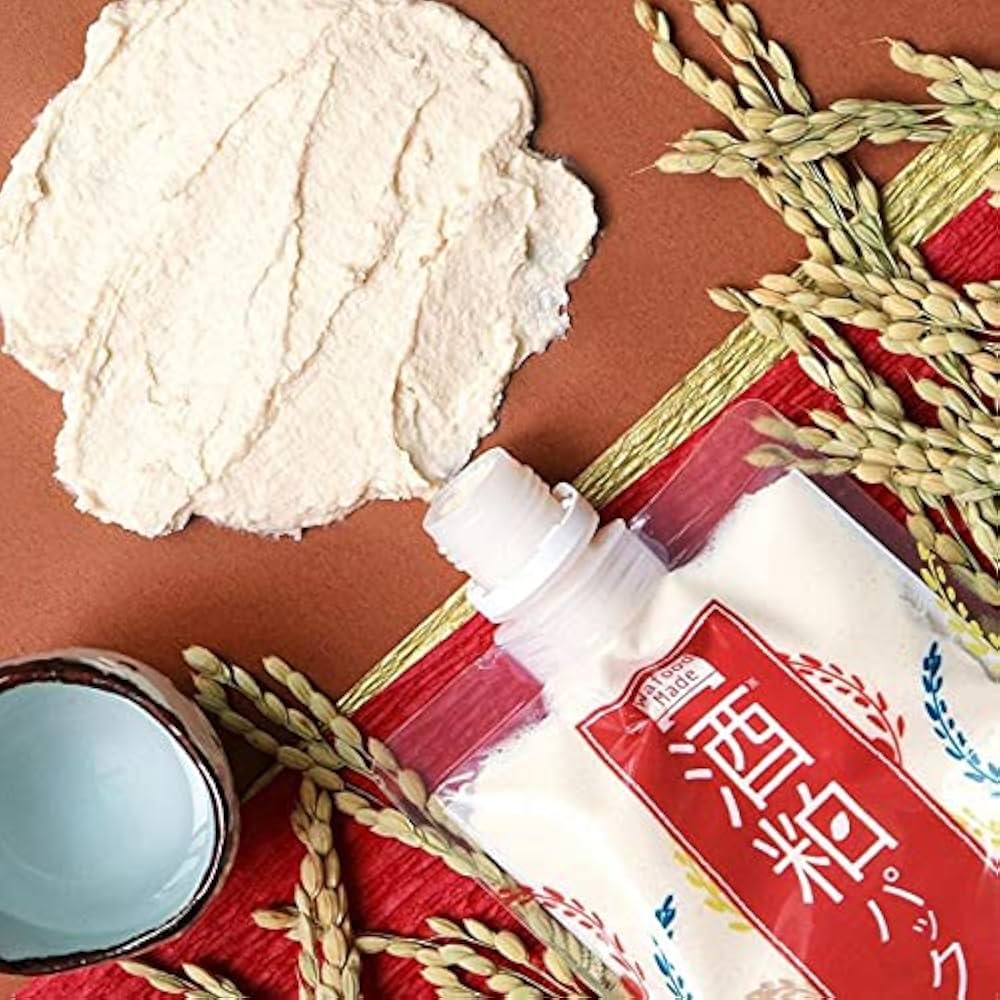 PDC Wafood Made Sake Lees Wash - Off Pack 170g عبوة غسيل بقايا الساكي المصنوعة من PDC Wafood - Princess Cosmetics Qatar