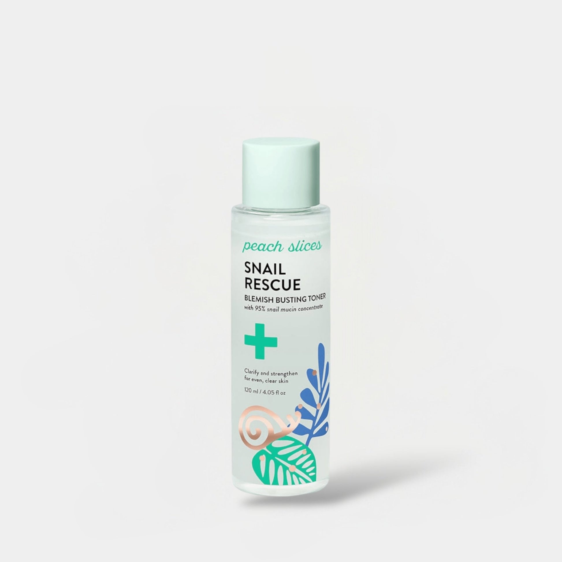 Peach Slices Snail Rescue Blemish Busting Toner 120ml تونر معالجة الشوائب بشرائح الخوخ من شركة إنقاذ الحلزون - Princess Cosmetics Qatar
