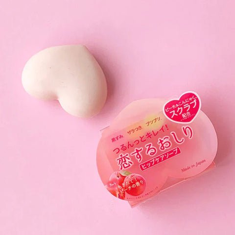 Pelican Soap Koishuru Oshiri Hip Care Soap 80g صابون البجع كويشورو أوشيري صابون العناية بالورك - Princess Cosmetics Qatar