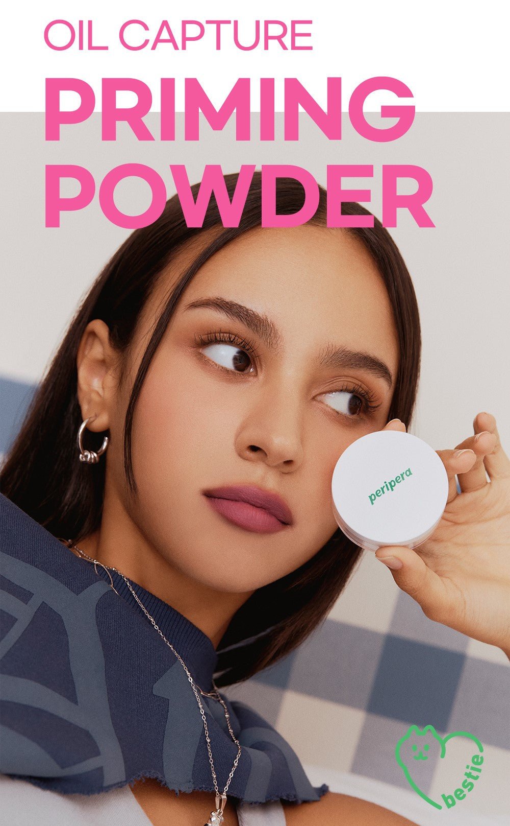 Peripera Oil Capture Priming Powder 8g. مسحوق فتيلة التقاط النفط بيريبيرا - Princess Cosmetics Qatar