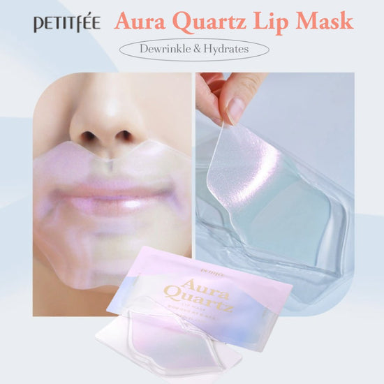 Petitfee Aura Quartz Lip Mask (1pc) قناع الشفاه بيتيتفي أورا كوارتز - Princess Cosmetics Qatar