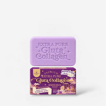 Precious Skin Premium Extra Pure Gluta Collagen White Plus Soap 160g صابون بريشوس سكين بريميوم إكسترا بيور جلوتا كولاجين وايت بلس - Princess Cosmetics Qatar