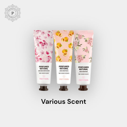 Pretty Skin Perfumed Natural Hand Cream 30ml كريم اليدين الطبيعي المعطر بالبشرة الجميلة - Princess Cosmetics Qatar