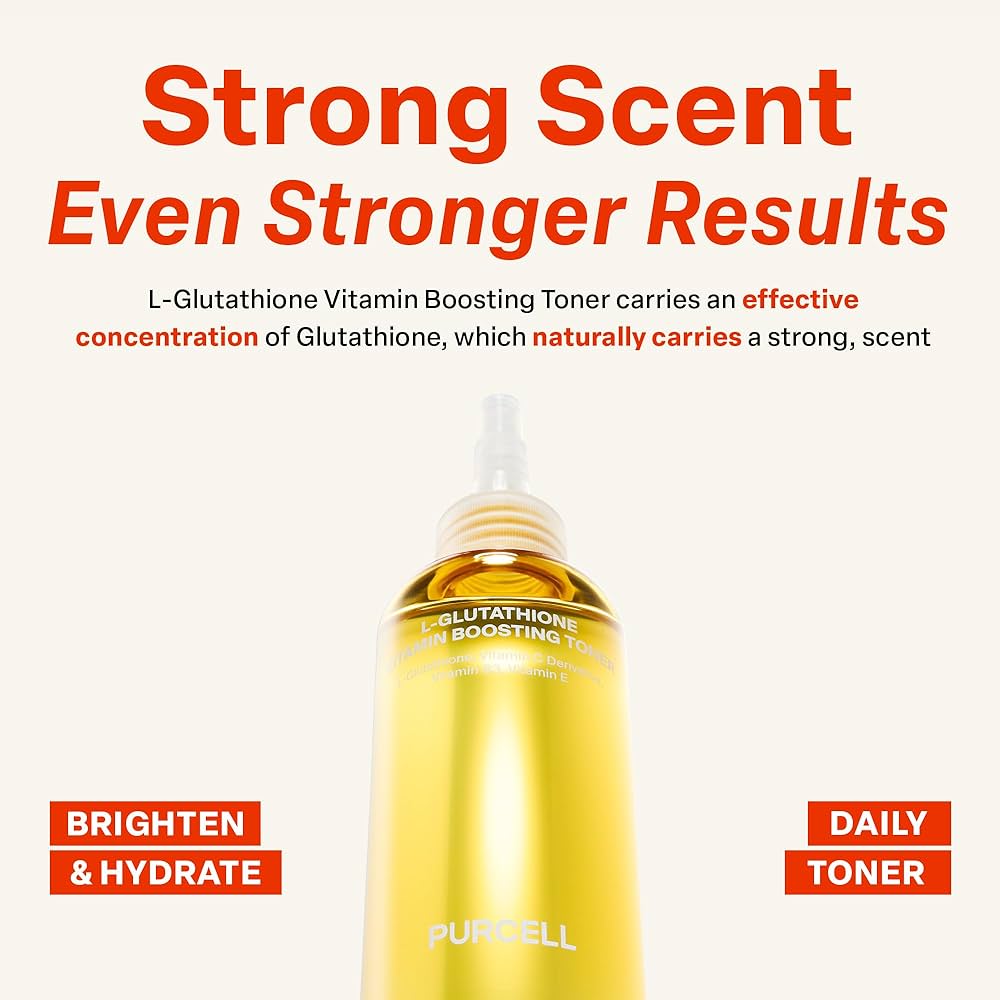 Purcell L-Glutathione Vitamin Boosting Toner 150ml - Princess Cosmetics Qatar Purcell L-Glutathione Vitamin Boosting Toner 150ml - Princess Cosmetics Qatar
