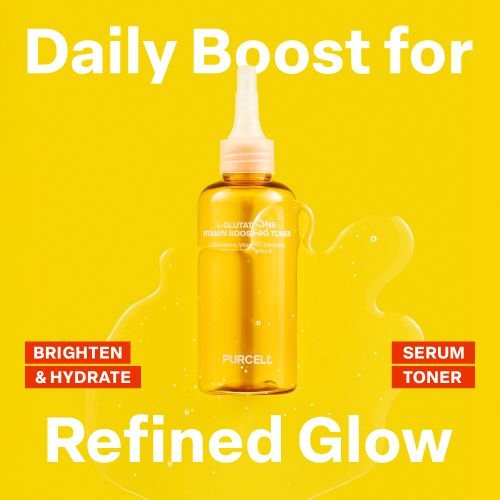 Purcell L - Glutathione Vitamin Boosting Toner 150ml تونر بورسيل إل - جلوتاثيون المعزز بالفيتامينات - Princess Cosmetics Qatar