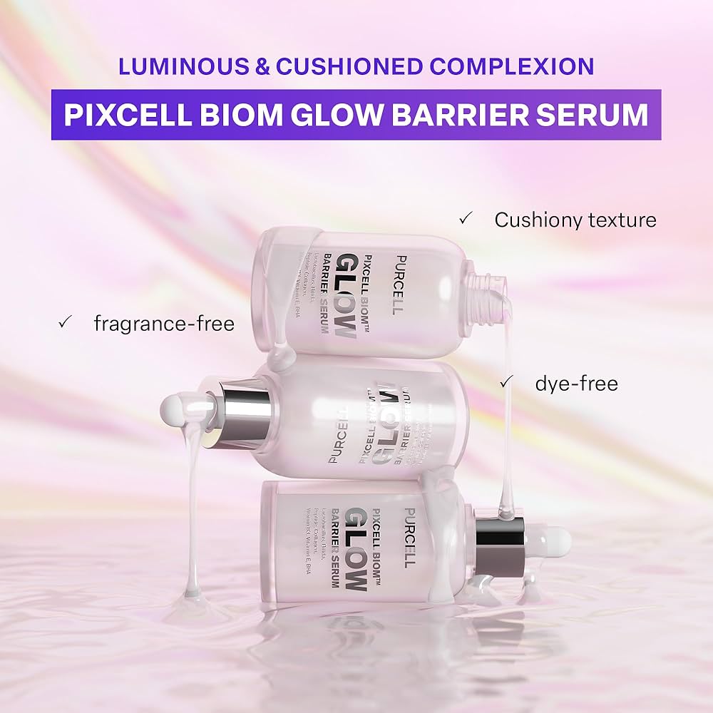 Purcell Pixcell Biom Glow Barrier Serum 50ml سيروم بيكسل بيوم جلو بارير من بورسيل - Princess Cosmetics Qatar