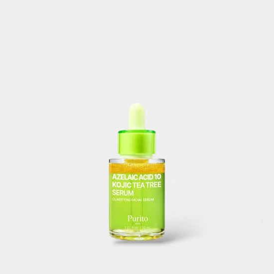 Purito Azelaic Acid 10 Kojic Tea Tree Serum 30ml سيروم شجرة الشاي الكوجيك بحمض الأزيليك 10 من بوريتو - Princess Cosmetics Qatar