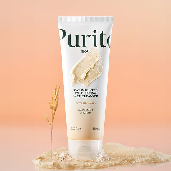 Purito Oat Exfoliating Facial Polish Cleanser 150ml منظف الوجه المقشر بالشوفان من بوريتو - Princess Cosmetics Qatar