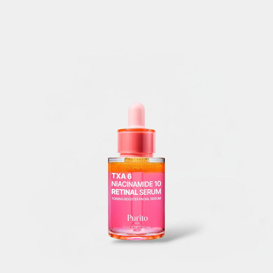 Purito TXA 6 Niacinamide 10 Retinal Serum 30ml بوريتو TXA 6 نياسيناميد 10 مصل الشبكية - Princess Cosmetics Qatar