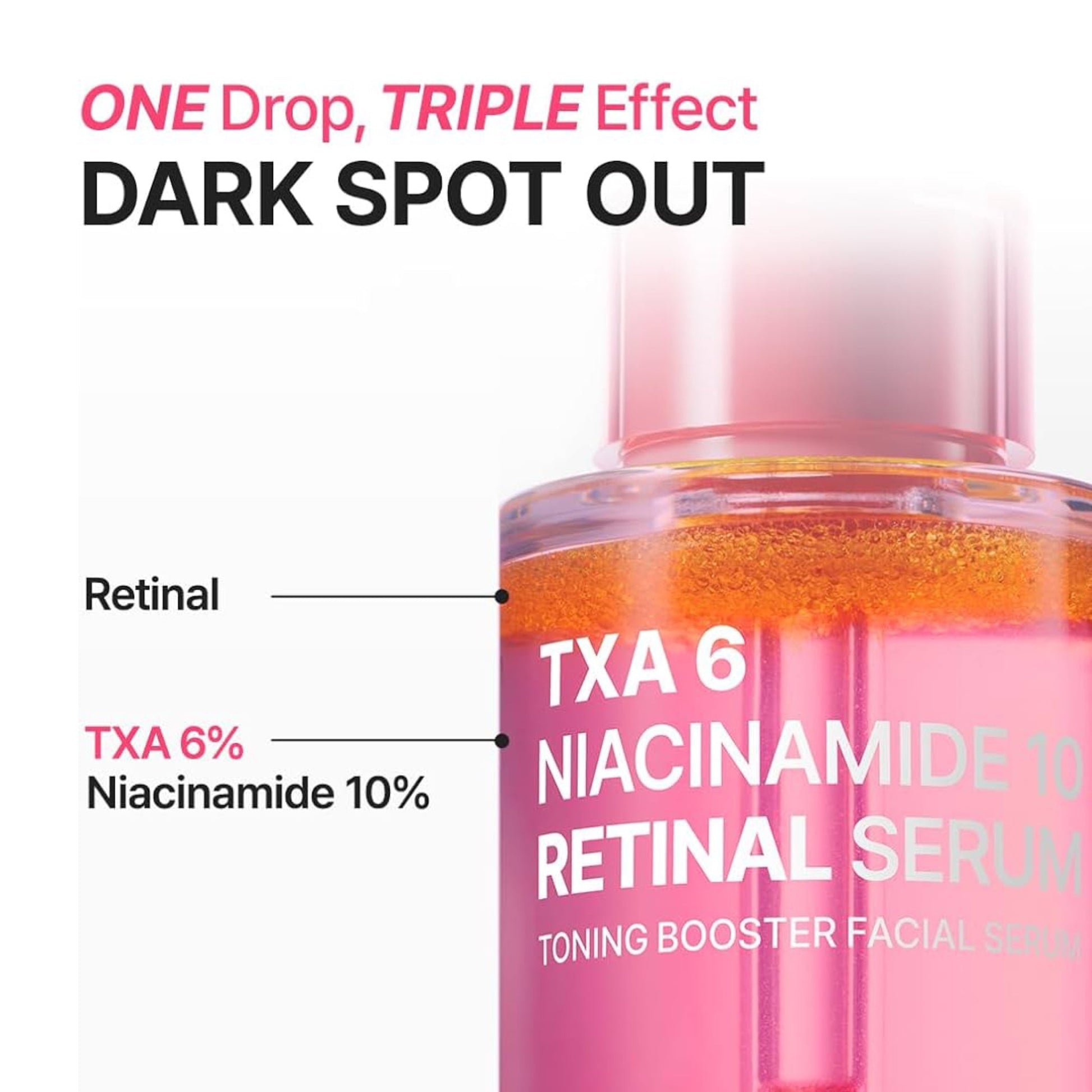Purito TXA 6 Niacinamide 10 Retinal Serum 30ml بوريتو TXA 6 نياسيناميد 10 مصل الشبكية - Princess Cosmetics Qatar