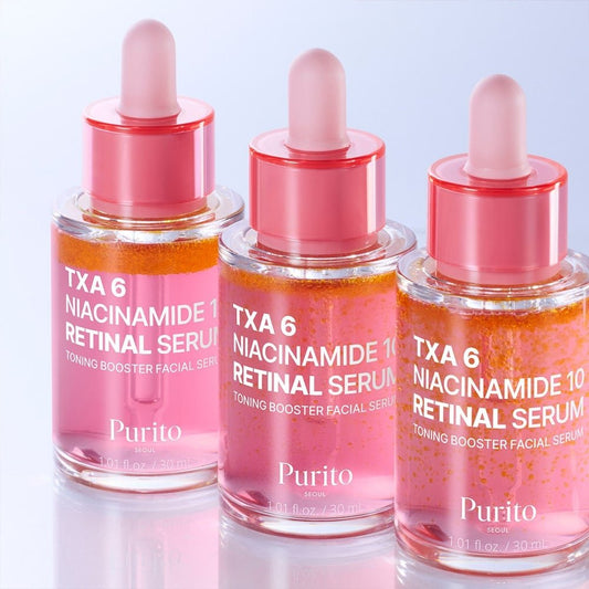Purito TXA 6 Niacinamide 10 Retinal Serum 30ml بوريتو TXA 6 نياسيناميد 10 مصل الشبكية - Princess Cosmetics Qatar