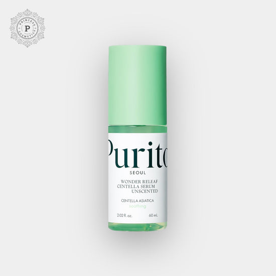 Purito Wonder Releaf Centella Serum Unscented 60ml - RENEWED. بوريتو وندر ريليف سيروم كينتيلا غير معطر - Princess Cosmetics Qatar