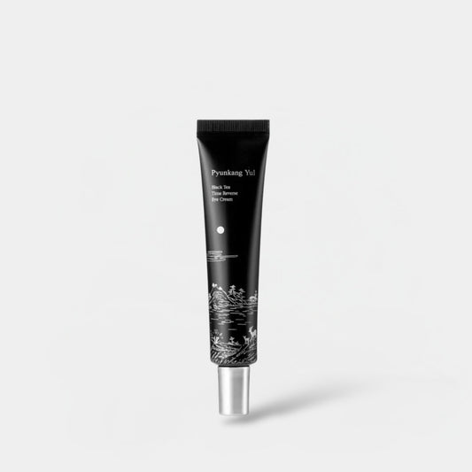Pyunkang Yul Black Tea Time Reverse Eye Cream 25ml كريم العيون بيونكانغ يول بلاك تي تايم ريفيرس - Princess Cosmetics Qatar