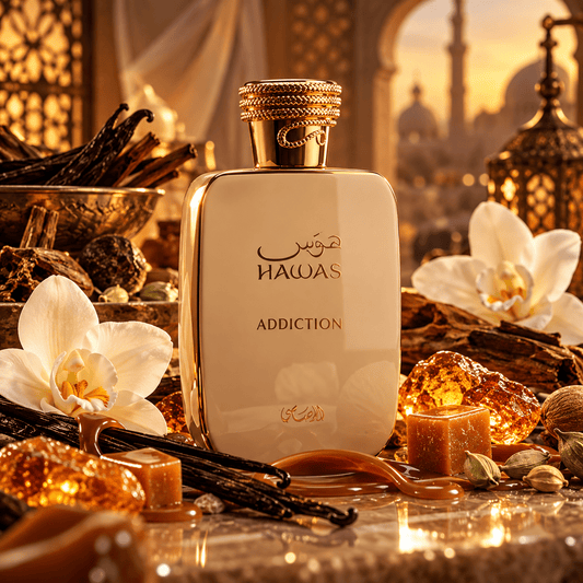 Rasasi Hawas Addiction 100ml رصاصي هوس أديكشن - Princess Cosmetics Qatar