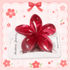 Red Marble Clips مشابك رخامية حمراء - Princess Cosmetics Qatar