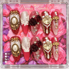 Red Velvet High Quality Nails أظافر مخملية حمراء عالية الجودة - Princess Cosmetics Qatar