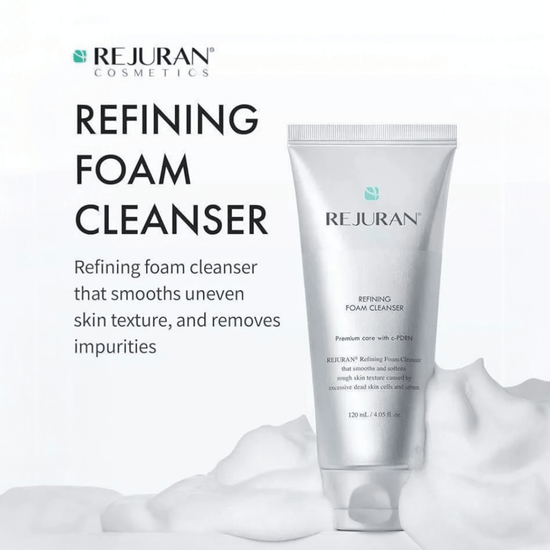 Rejuran Refining Foam Cleanser 120ml غسول ريجوران الرغوي المنقي - Princess Cosmetics Qatar