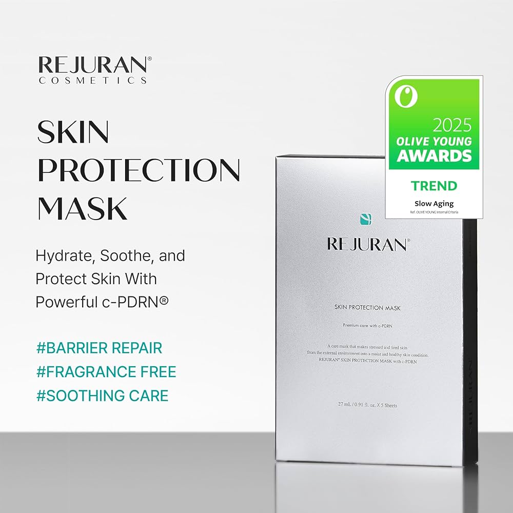 Rejuran Skin Protection Mask Sheet (1 Sheet) قناع ريجوران لحماية البشرة - Princess Cosmetics Qatar