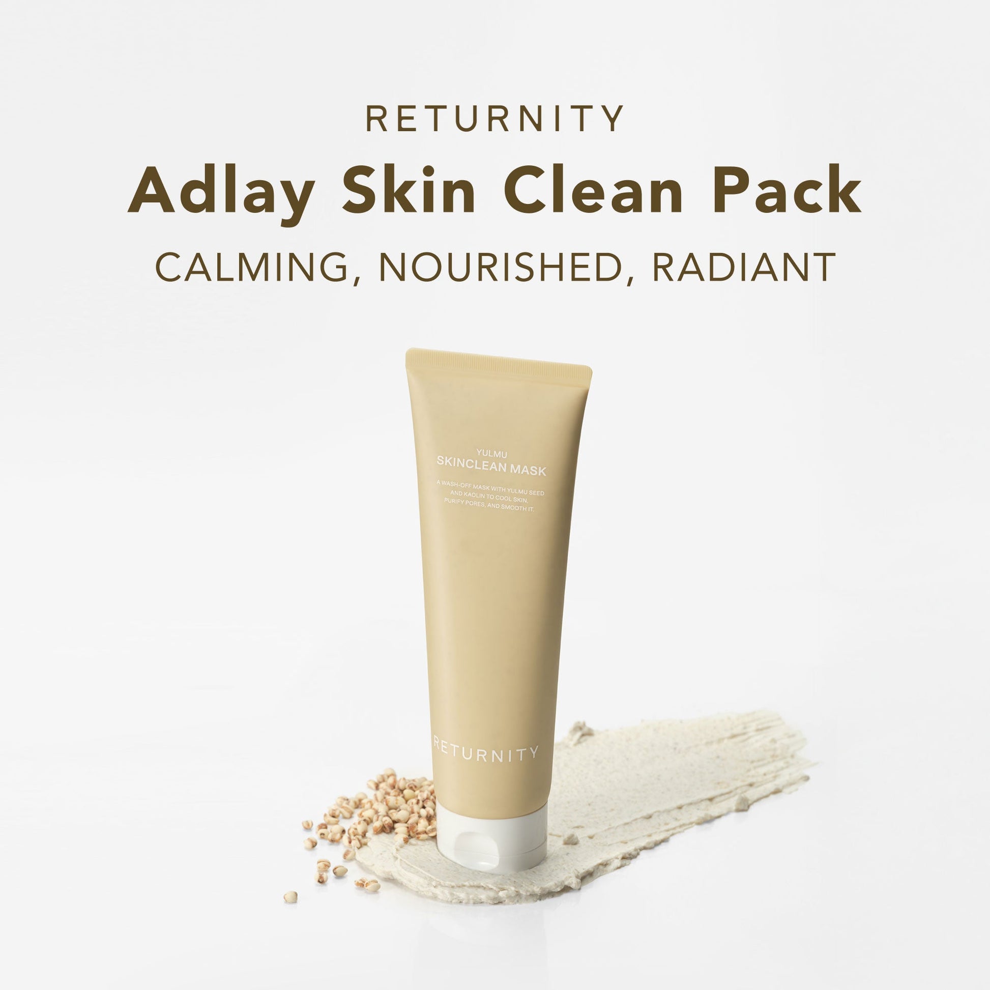 Returnity Yulmu Skinclean Mask 120g قناع ريترنيتي يولمو سكين كلين - Princess Cosmetics Qatar