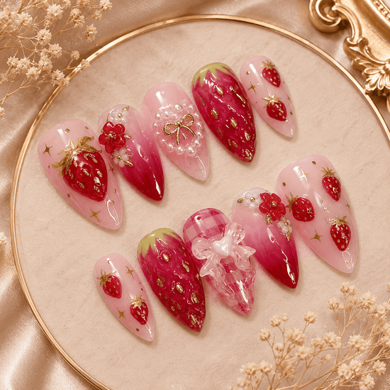 Reusable Fake Nails أظافر صناعية قابلة لإعادة الاستخدام - Princess Cosmetics Qatar