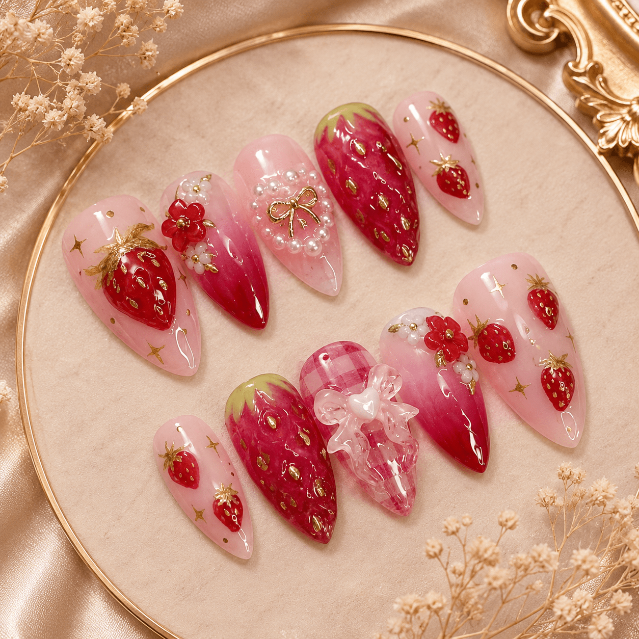 Reusable Fake Nails أظافر صناعية قابلة لإعادة الاستخدام - Princess Cosmetics Qatar